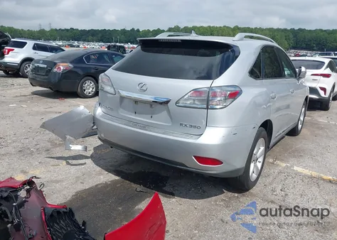 2010 Lexus Rx 350 из США, поврежденный, VIN 2T2BK1BA6AC060513